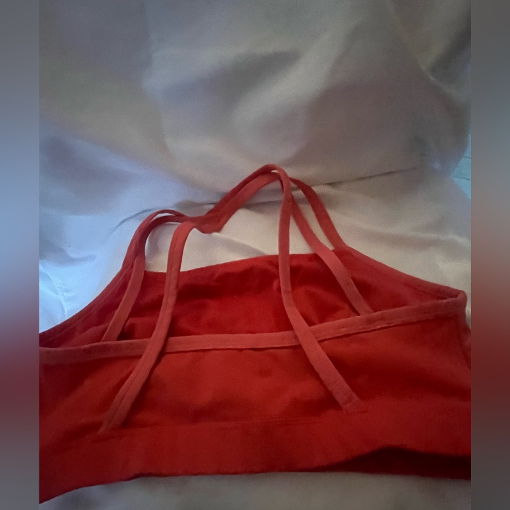 *sold* ATHLETIC Works Red Sports Bra - Picture 4 of 5